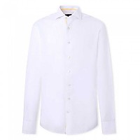 [해외]해켓 Cotton Lin Eng Stripe 긴팔 셔츠 140506278 White / Yelow