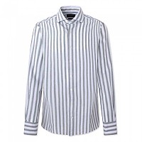 [해외]해켓 긴 소매 셔츠 Mel Bold Stripe 140507201 Green / White