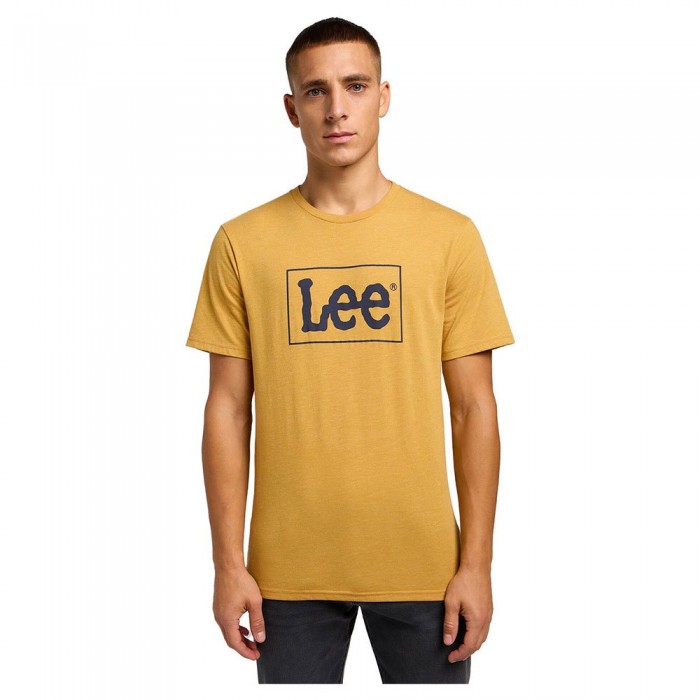 [해외]LEE Xm 로고 반팔 티셔츠 140579791 Pale Gold