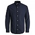 [해외]잭앤존스 라인n 긴팔 셔츠 140691150 Navy Blazer
