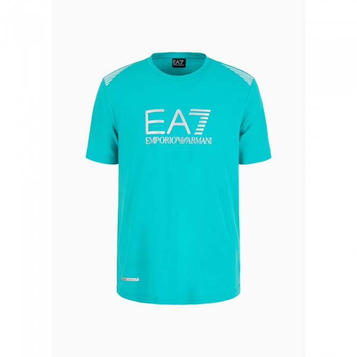 [해외]EA7 EMPORIO 아르마니 반소매 티셔츠 3DPT29 140772589 Spectra Green