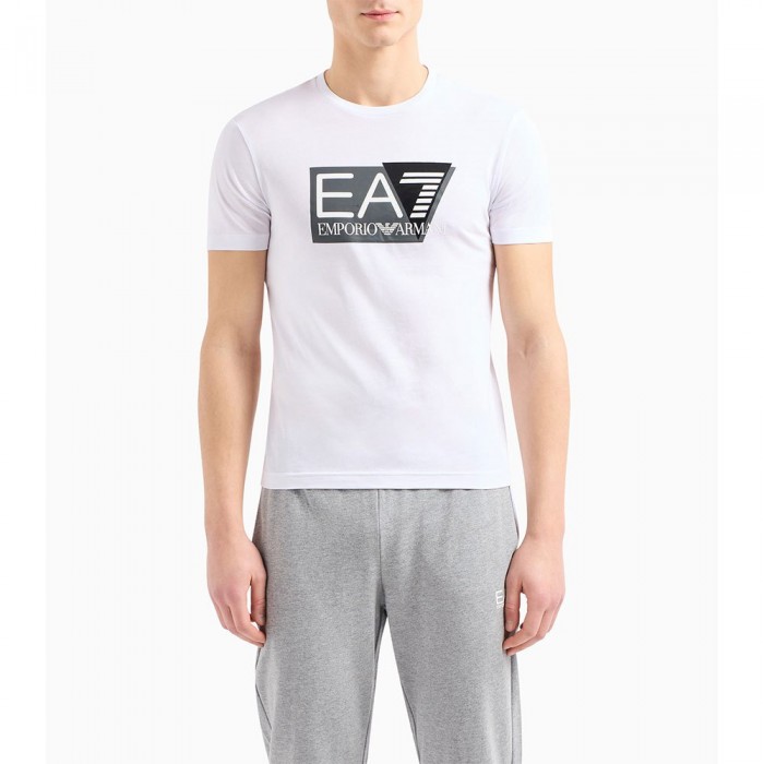 [해외]EA7 EMPORIO 아르마니 반소매 티셔츠 3DPT81 140772608 White