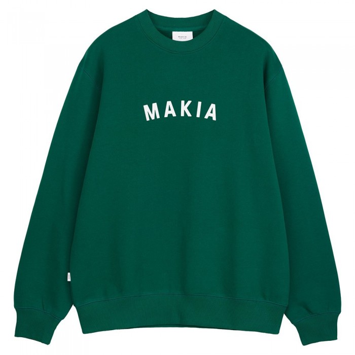 [해외]MAKIA 스웨트 셔츠 Pujo 140790891 Emerald Green