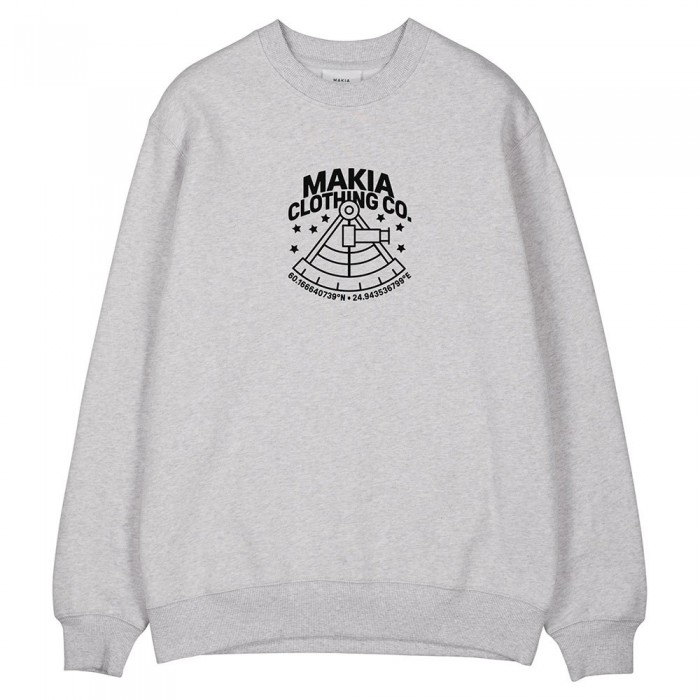 [해외]MAKIA 스웨트 셔츠 Sextant 140790929 Light Grey