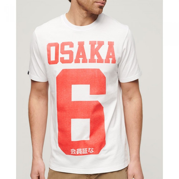 [해외]슈퍼드라이 반소매 티셔츠 Osaka Graphic Nr 140588423 Optic
