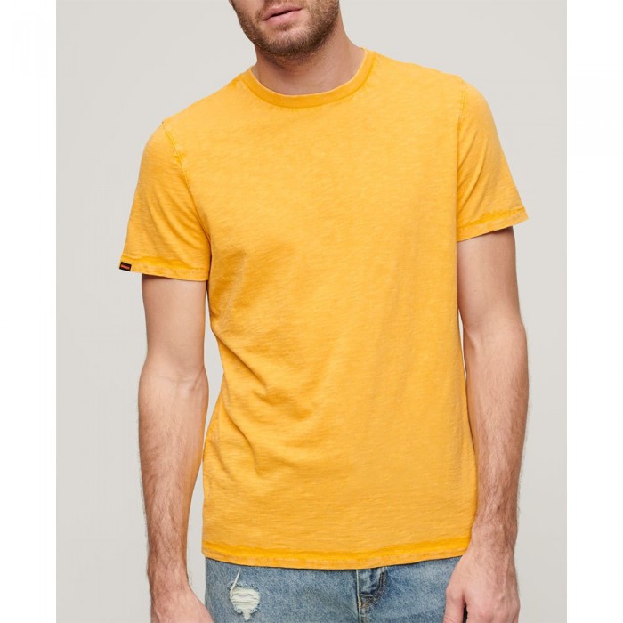 [해외]슈퍼드라이 반소매 티셔츠 Slub 140588558 Desert Ochre Yellow