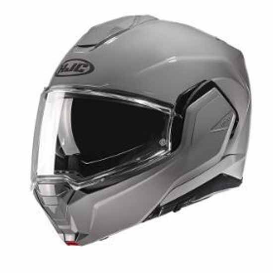 [해외]HJC i100 Solid 컨버터블 헬멧 9140771325 Grey