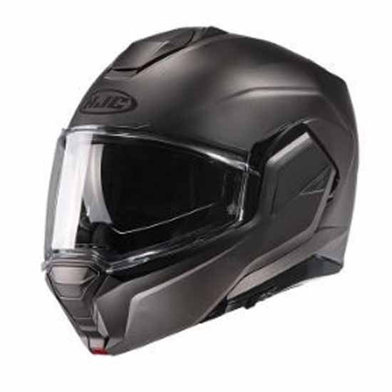 [해외]HJC i100 Solid 컨버터블 헬멧 9140771329 Semi Matt Titanium
