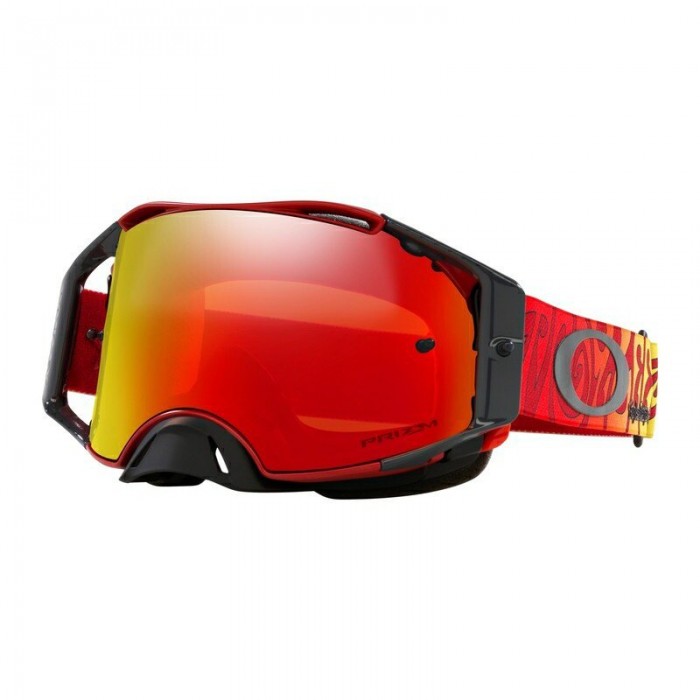 [해외]오클리 Airbrake MX Prizm 고글 9139879166 TLD Trippy Red