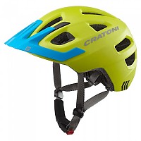 [해외]크라토니 Maxster Pro 주니어 MTB 헬멧 1137682480 Green Lime / Blue Matt