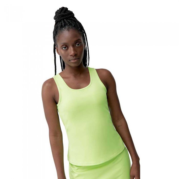 [해외]BORN LIVING YOGA Davis Built-In Bra Medium Support 민소매 티셔츠 12140517224 Lime Bright