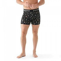 [해외]스마트울 Merino Print Brief 복서 브리프 12140575508 Black Gone Camping