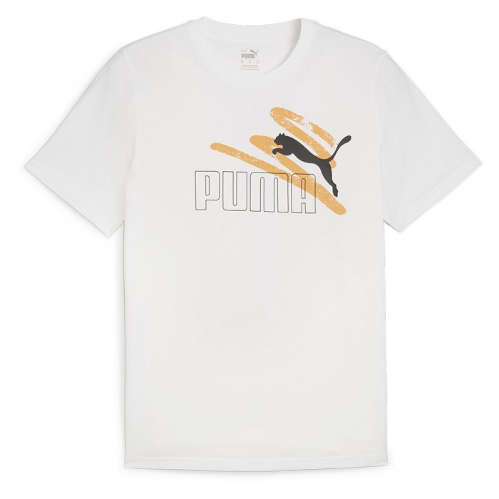 [해외]푸마 Ess+ 로고 Lab 썸머 반팔 티셔츠 140130965 White