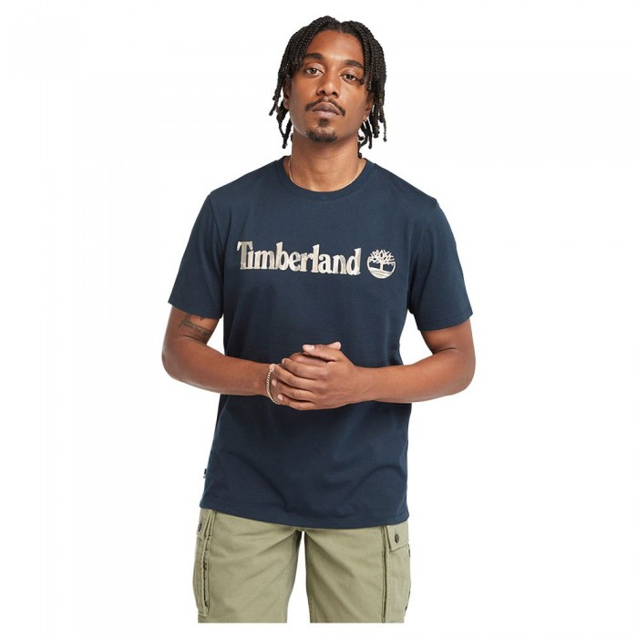 [해외]팀버랜드 반소매 티셔츠 Kennebec River Camo 라인ar 로고 140594274 Dark Sapphire