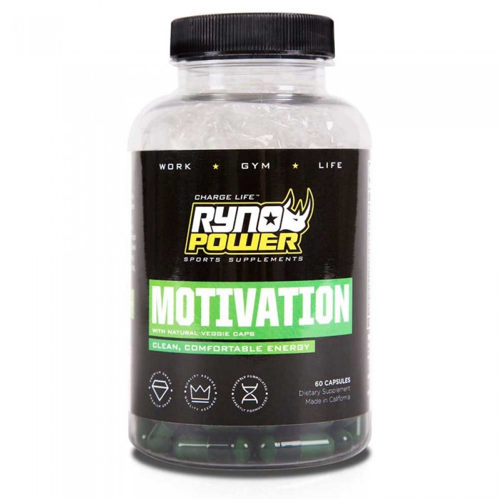 [해외]RYNO POWER 모자 MOT882 Unflavored Motivation 60 단위 4140663854 Black