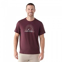 [해외]스마트울 네버 썸머 Mountain Graphic Slim Fit 반팔 티셔츠 4140575550 Eggplant