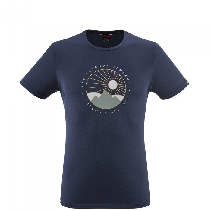 [해외]라푸마 반팔 티셔츠 Corporate 4140099735 Eclipse Blue