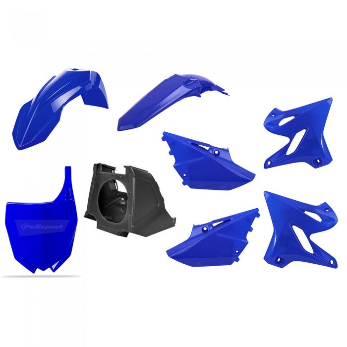 [해외]POLISPORT OFF ROAD Restyling MX Yamaha YZ125/250 02-14 91081 오토바이 플라스틱 키트 9140846167 Blue