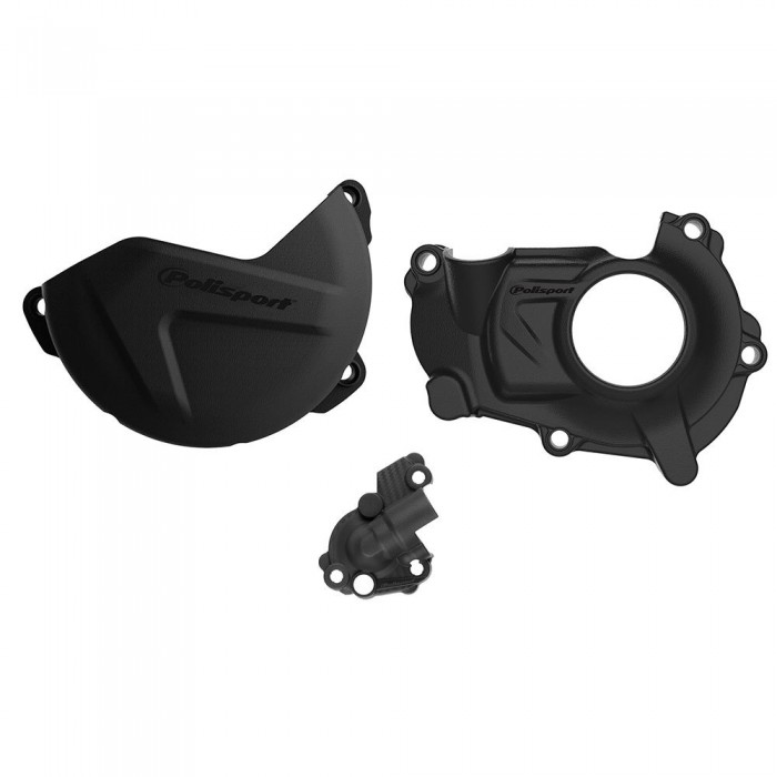 [해외]POLISPORT OFF ROAD Yamaha YZ450F 18-22 / YZFX/WR450F 19-23 클러치 & 점화 커버 프로텍터 9140846197 Black