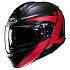 [해외]HJC RPHA 91 Abbes 모듈형 헬멧 9140771366 Black / Red