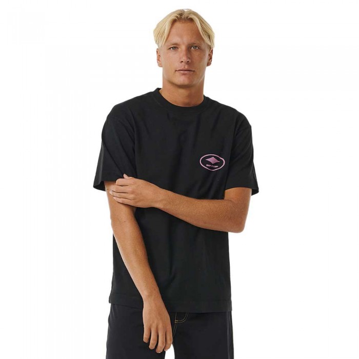 [해외]립컬 반소매 티셔츠 Quality Surf 프로ducts Oval 14140728047 Black