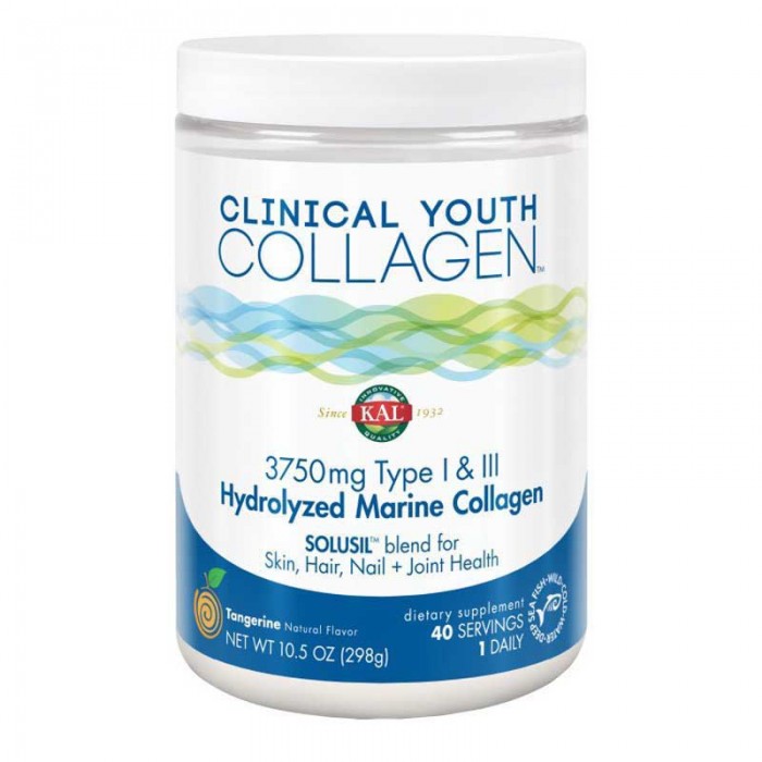 [해외]KAL 골 관절 지원 귤 Clinical Youth Collagen Type I and III 298gr 1140178327