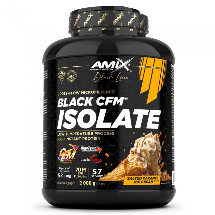 [해외]AMIX 단백질 소금 카라멜 Black CFM Isolate 2kg 1140602659