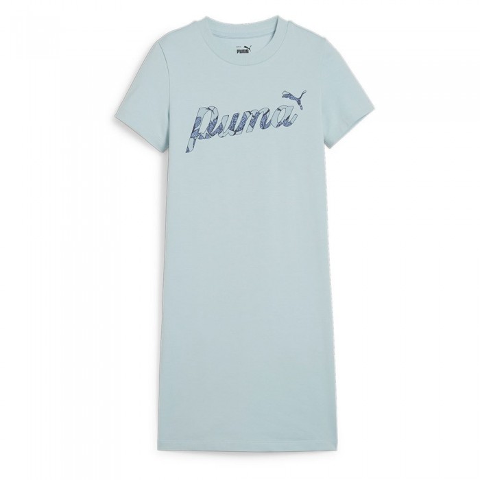 [해외]푸마 반팔 드레스 Ess+ Blossom 15140130897 Turquoise Surf
