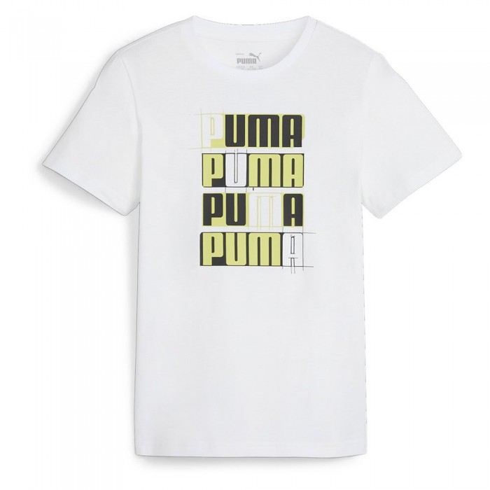 [해외]푸마 반팔 티셔츠 Ess+ 로고 Lab 15140130957 White