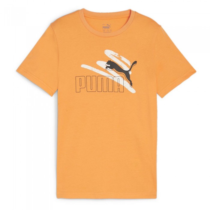 [해외]푸마 반팔 티셔츠 Ess+ 로고 Lab 썸머 15140130961 Clementine