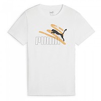 [해외]푸마 반팔 티셔츠 Ess+ 로고 Lab 썸머 15140130966 White