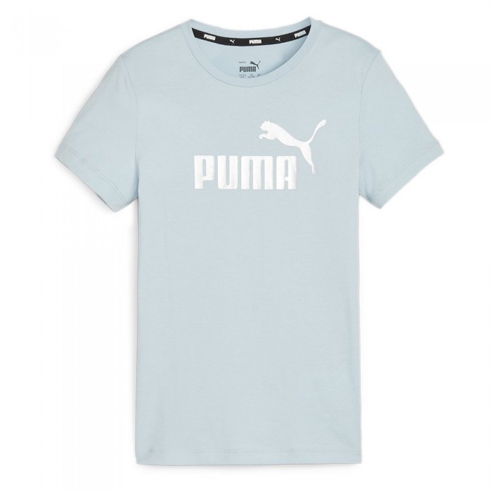 [해외]푸마 반팔 티셔츠 Ess+ 로고 15140130972 Turquoise Surf
