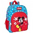 [해외]SAFTA 42 cm Mickey Mouse Fantastic 배낭 15140675393 Multicolor