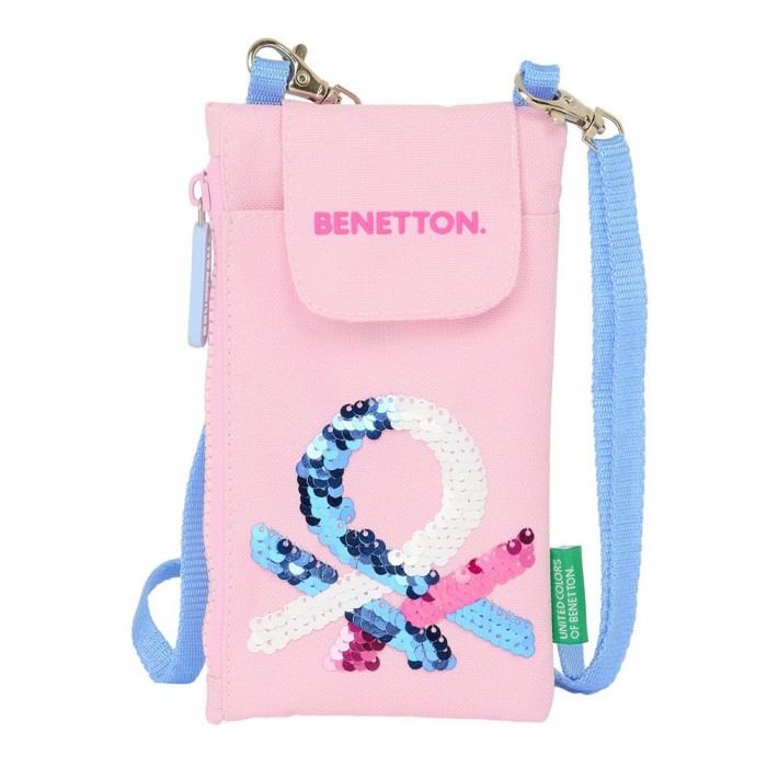 [해외]SAFTA 지갑형 휴대폰 홀더 Benetton 15140675524 Pink