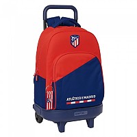 [해외]SAFTA 트롤리 바퀴 포함 Atletico De Madrid 백팩 Compact 15140675582 Multicolor