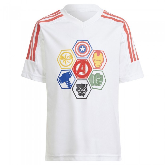 [해외]아디다스 반소매 티셔츠 Marvel Avengers 15140530014 White / Bright Red