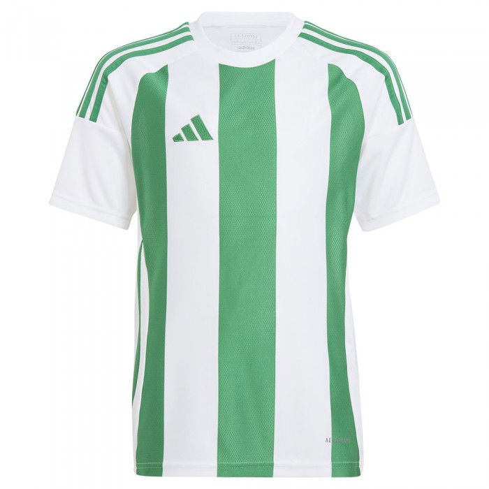 [해외]아디다스 반소매 티셔츠 Striped 24 15140530129 White / Team Green