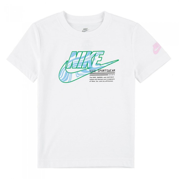 [해외]나이키 KIDS 반소매 티셔츠 Futura Micro Text 15140614354 White