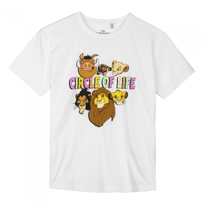 [해외]CERDA GROUP 반소매 티셔츠 Lion King 15140672393 White