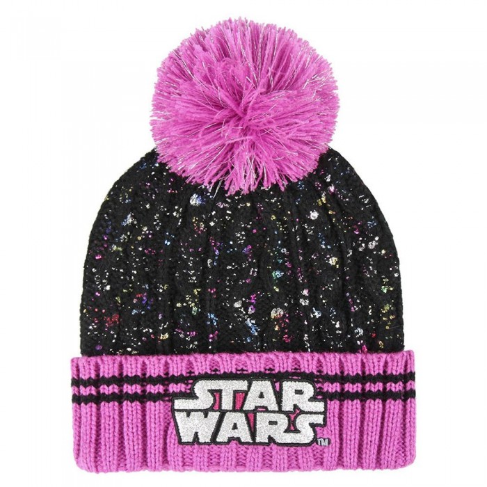 [해외]CERDA GROUP Star Wars Pompom 비니 15137619473 Black