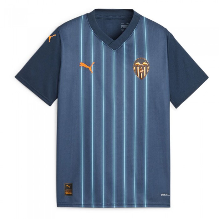 [해외]푸마 어웨이 반팔 티셔츠 Valencia CF 23/24 15139911238 Marine Blue