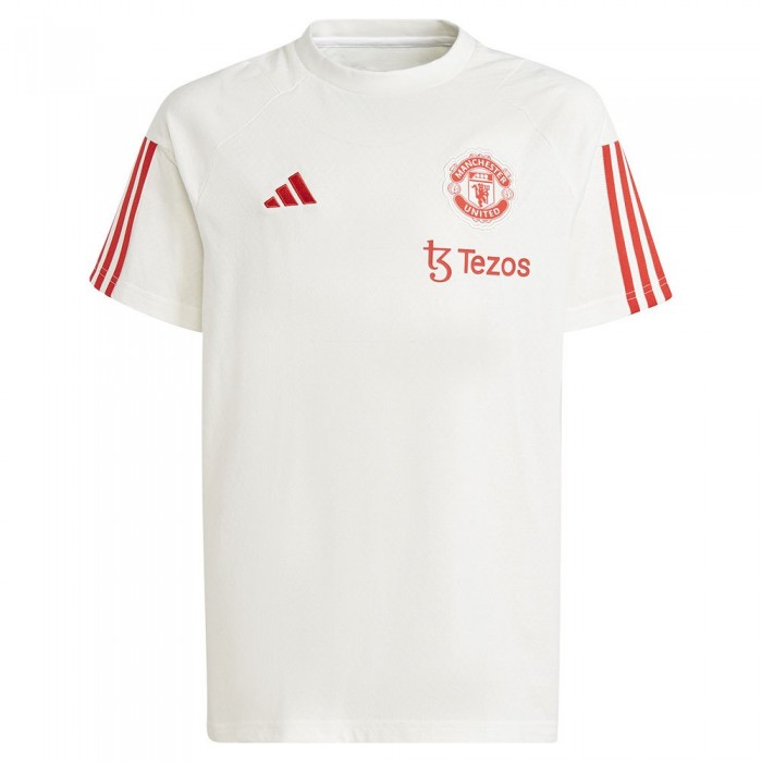 [해외]아디다스 주니어 반팔 티셔츠 트레이닝 Manchester United FC 23/24 Tiro 15139927648 Cwhite