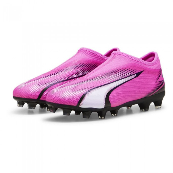 [해외]푸마 주니어 축구화 Ultra Match Ll FG/AG 15140378286 Poison Pink / White / Black