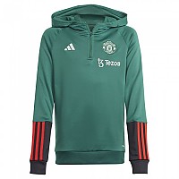 [해외]아디다스 주니어 후디 Manchester United 23/24 15140530007 Collegiate Green / Black / Active Red