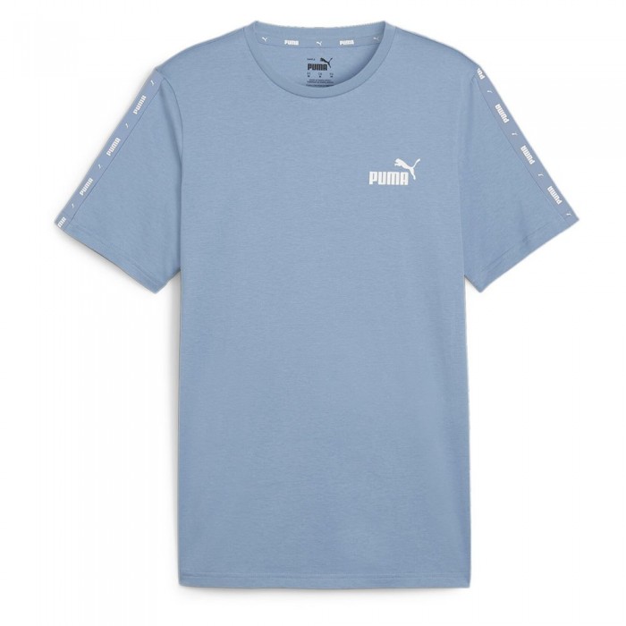 [해외]푸마 Ess+ Tape 반팔 티셔츠 140131028 Zen Blue