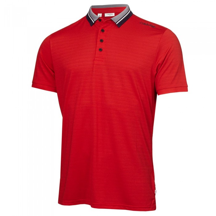 [해외]캘빈클라인 GOLF Parramore 반팔 폴로 셔츠 140537035 Red