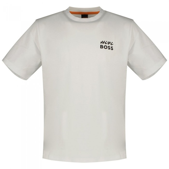 [해외]BOSS Re코드s 반팔 티셔츠 140583626 Natural