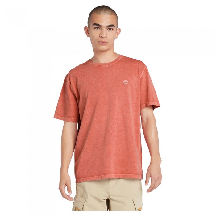 [해외]팀버랜드 반소매 티셔츠 Dunstan River Garment Dye 140594046 Burnt Sienna / App