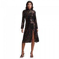 [해외]슈퍼드라이 긴 소매 드레스 Backless Sparkly 미드i 139337068 Copper / Black Sequin
