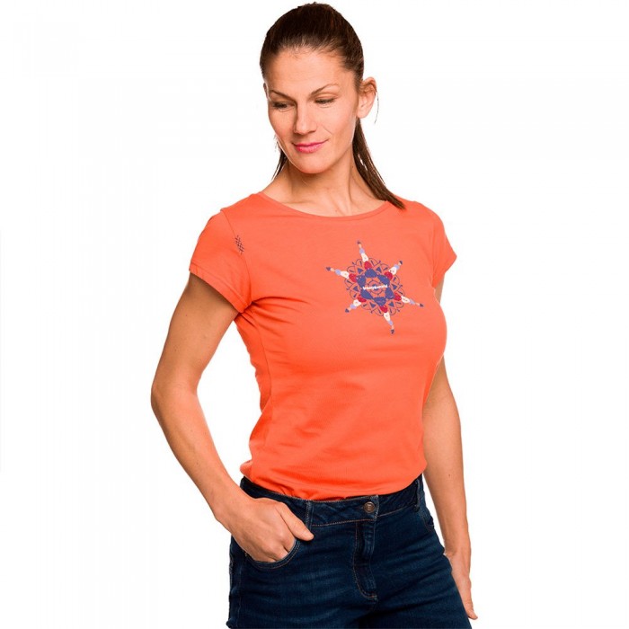 [해외]트랑고월드 Mandala 반팔 티셔츠 4140653966 Orange